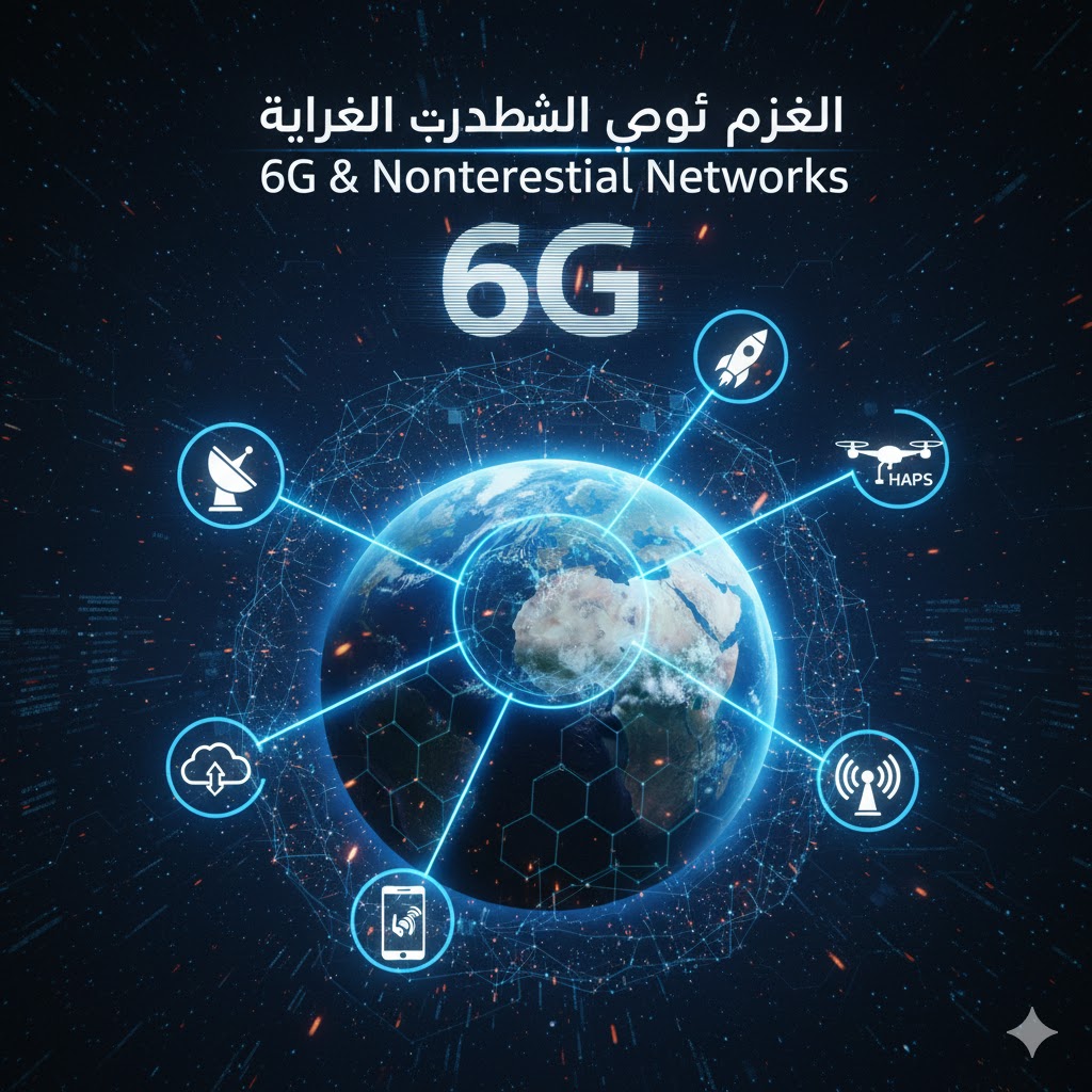 6G: الغزو الفضائي للاتصالات – كيف ستغطي الشبكات غير الأرضية كل بقعة على الكوكب