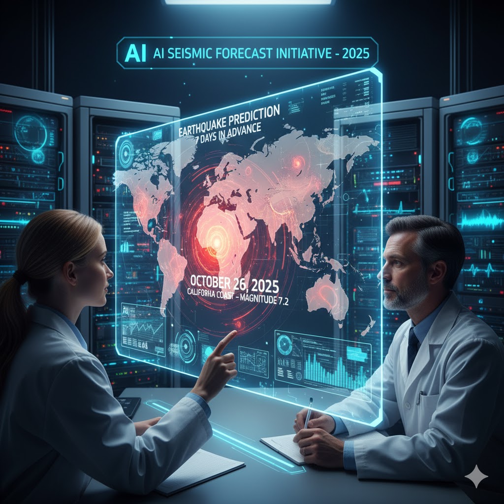 الذكاء الاصطناعي ينقذ الأرواح: يتنبأ بالزلازل قبل 7 أيام.. علماء 2025 يؤكدون